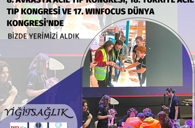 8. Avrasya Acil Tıp Kongresi, 18. Türkiye Acil Tıp Kongresi ve 17. WINFOCUS